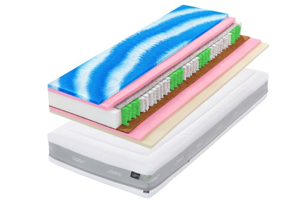 AUSTIN AIR GELTOUCH - matrac s multi-taštičkovými pružinami a hybridnou penou - AKCIA "Férové ceny" 180 x 220 cm