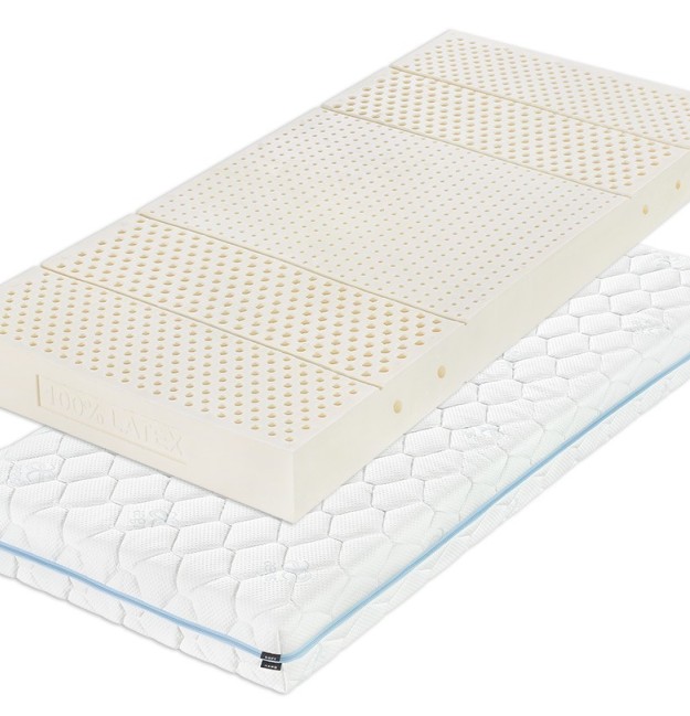 KLÁRA 18 cm - latexový matrac strednej tuhosti 90 x 200 cm "Zimný spánok v akcii"