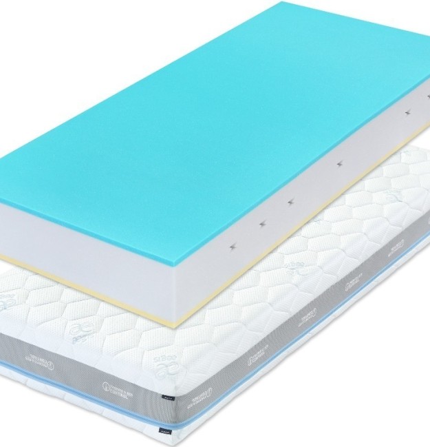 SWISSLAB BIG BOY VISCO 26 cm - matrac s nosnosťou 180 kg, s lenivou penou 100 x 210 cm
